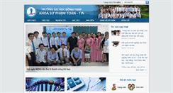 Desktop Screenshot of itf.dthu.edu.vn