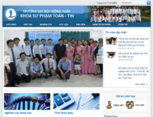 Tablet Screenshot of itf.dthu.edu.vn
