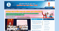 Desktop Screenshot of dthu.edu.vn